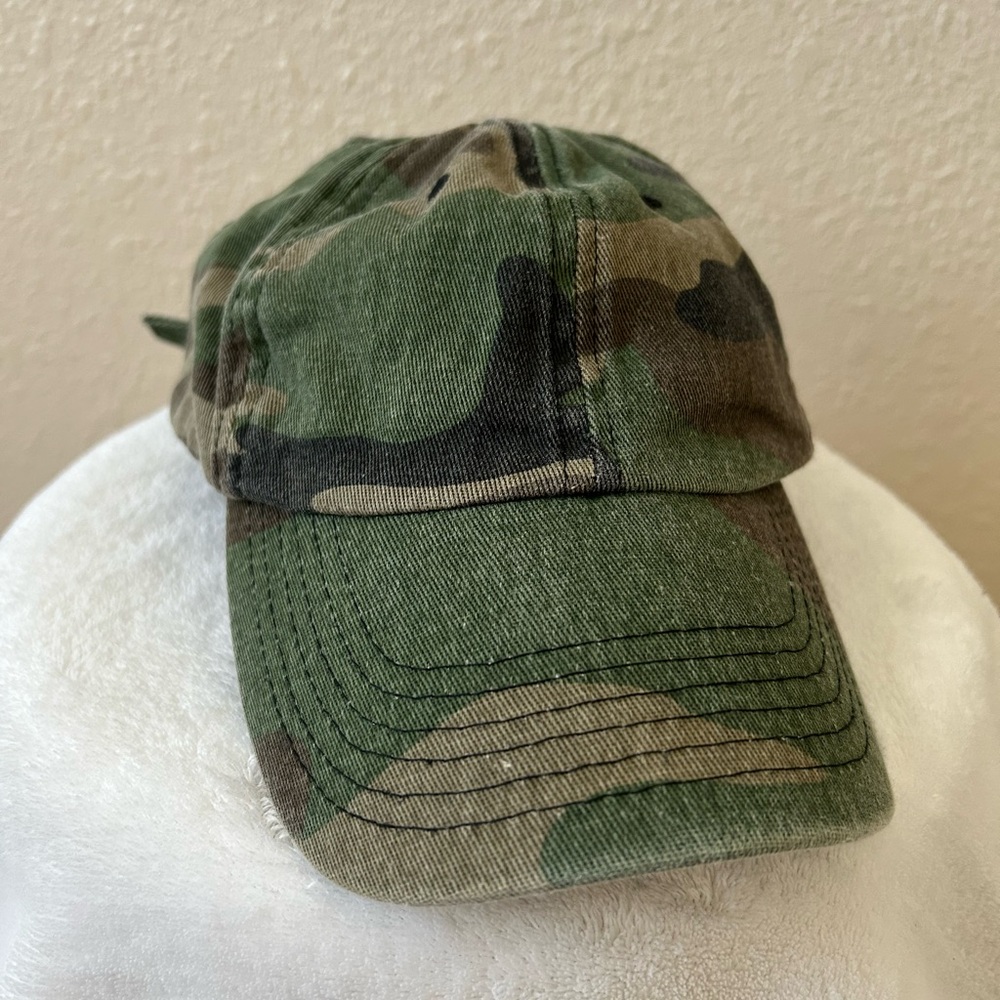 Forever 21 Camo Print Baseball Cap